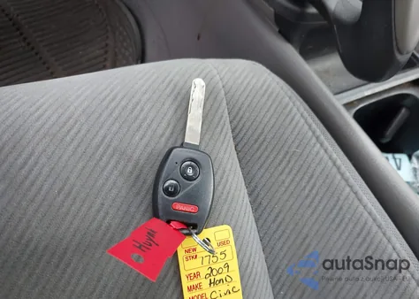 2009 Honda Civic Lx from USA, damaged, VIN 19XFA16559E002900